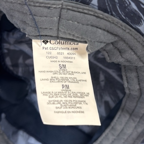 COLUMBIA Bundle Unisex PFG Fishing Gear Hat With Sunglasses Case Size S/M EUC - Picture 6 of 6